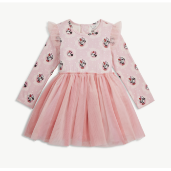 Magnificient Baby Magnetic Me: Ruffle Dress w/ Skirt - Minnie Galentines Day