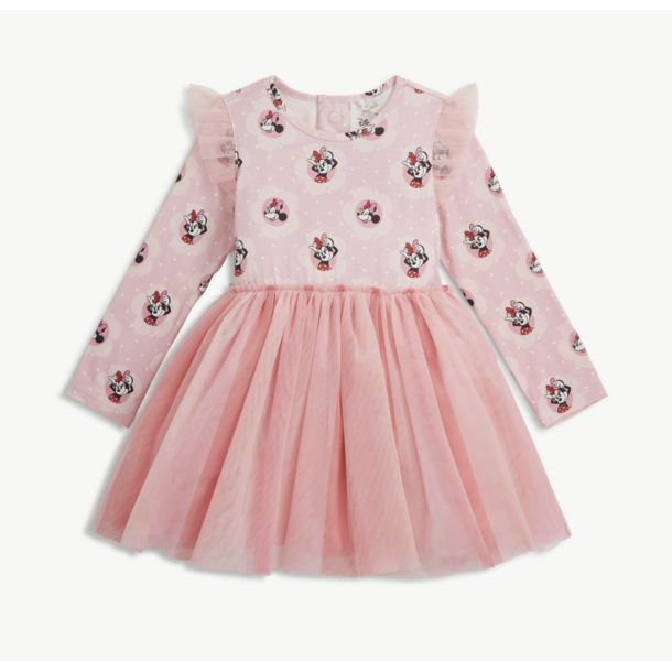 Magnificient Baby Magnetic Me: Ruffle Dress w/ Skirt - Minnie Galentines Day