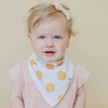 Copper Pearl Copper Pearl: Bandana Bib 4pk - Blush