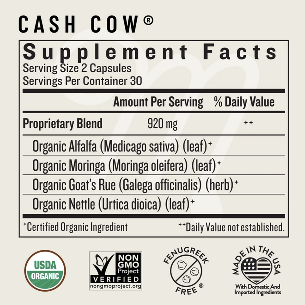 Legendairy Milk Legendairy Milk: Cash Cow (180ct)