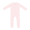 Kyte Clothing Kyte: Ribbed Zipper Footie - Sakura