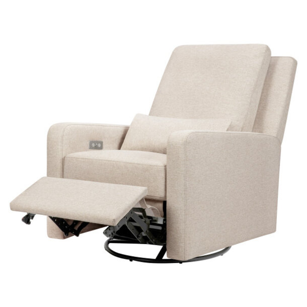 Million Dollar Baby MDB: Sigi Electronic Glider Recliner (Metal Base) -