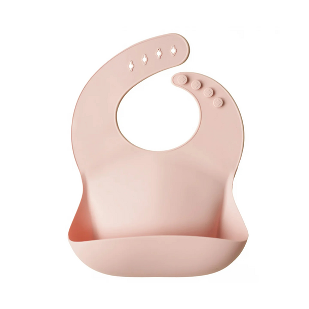 Mushie Mushie: Silicone Bib - Solid