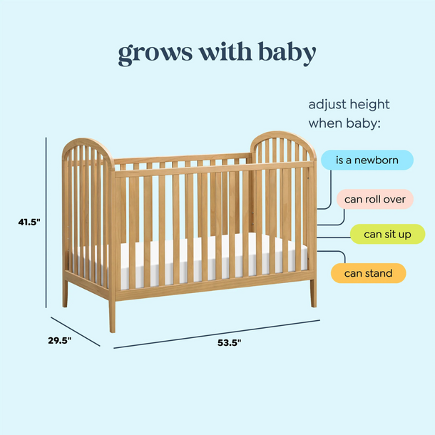 Million Dollar Baby MDB: Beau 3 in 1 Convertible Crib -