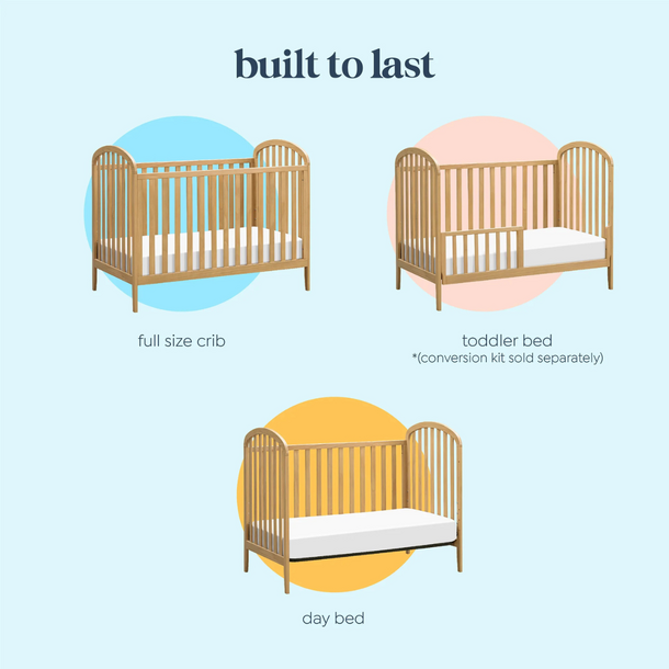 Million Dollar Baby MDB: Beau 3 in 1 Convertible Crib -