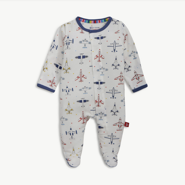 Magnificient Baby Magnetic Me: Footie - Just Plane Fun (Modal)