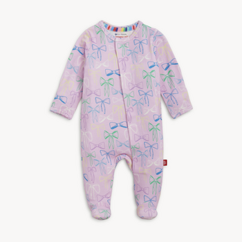 Magnificient Baby Magnetic Me: Footie - Take a Bow (Modal)