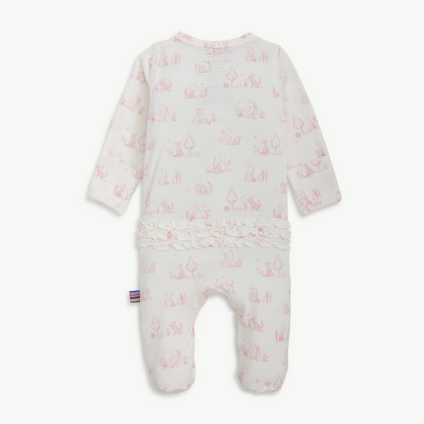 Magnificient Baby Magnetic Me: Footie w/Ruffle - Sweeter Than Hunny