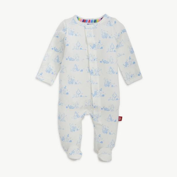 Magnificient Baby Magnetic Me: Footie - Pooh in the Woods