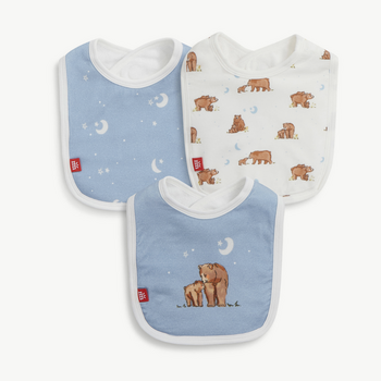 Magnificient Baby Magnetic Me: Bib 3pk - Wildly Loved