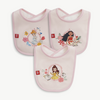Magnificient Baby Magnetic Me: Bib 3pk - Princess Royal Radiance