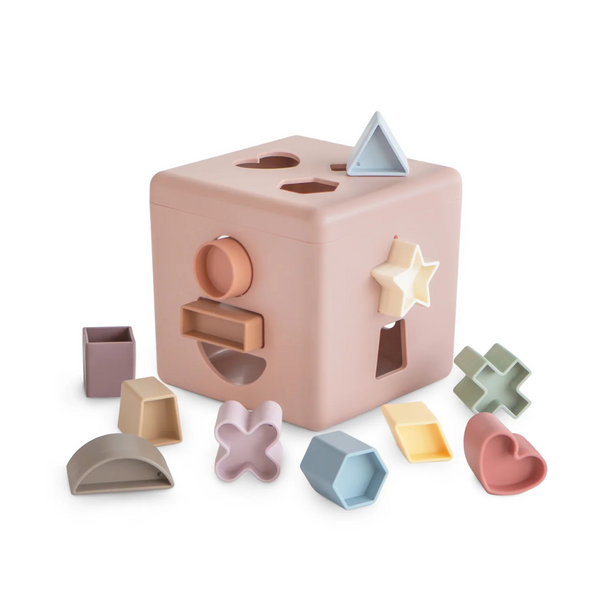 Mushie Mushie: Shape Sorting Box - Petal