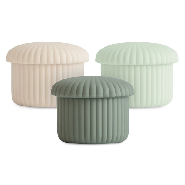 Mushie Mushie: Silicone Food Containers 3pk -