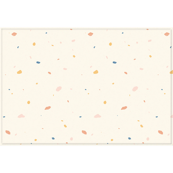 Parklon Parklon: Double Sided Floor Mat - Jelly Terrazzo/Sand Beige (Large)
