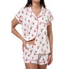 Kyte Clothing Kyte Women's Short Sleeve PJ Set - Bear Hearts