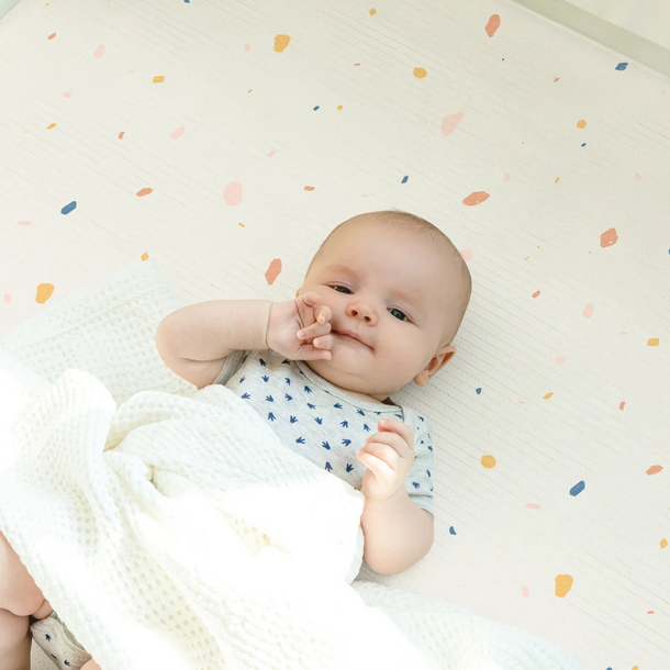 Parklon Parklon: Double Sided Floor Mat - Jelly Terrazzo/Sage Beige (XL)