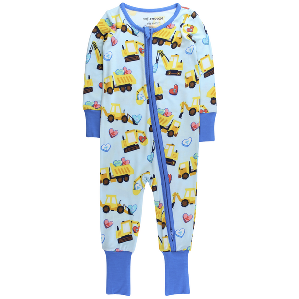 Rufflebutts Rufflebutts: Convertible Footie - Loads of Love