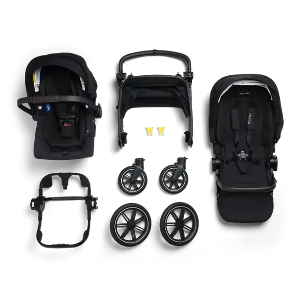 Nuna Nuna: TRIV LX + Pipa URBN System - Caviar