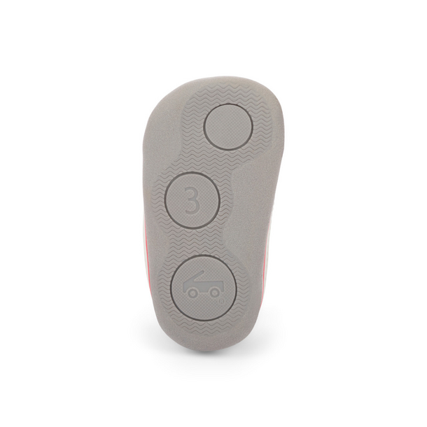 See Kai Run SKR: Stevie Mini - Gray Jersey/Red