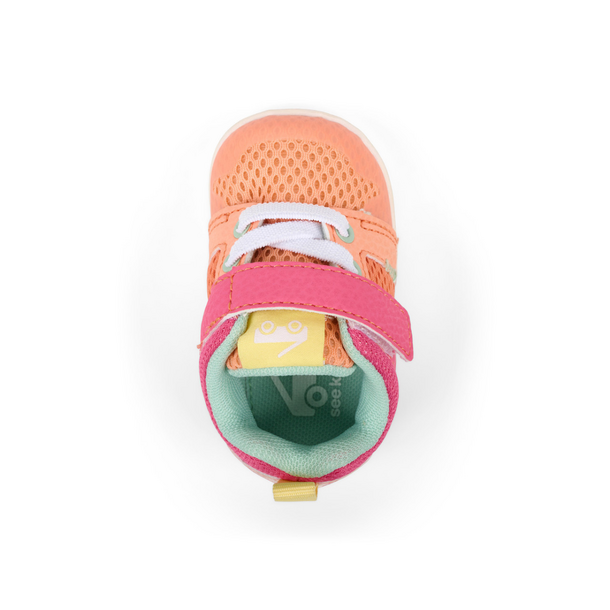 See Kai Run SKR: Viento Mini- Peach/Hot Pink