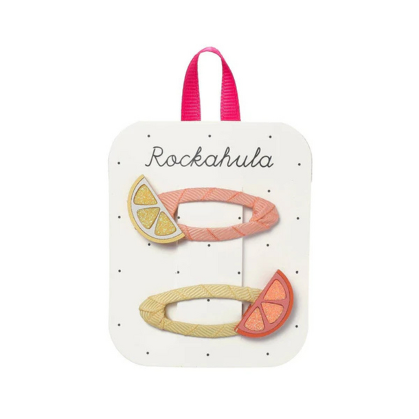 Rockahula Kids (Faire) Rockahula: Citrus Slice Glitter Clips