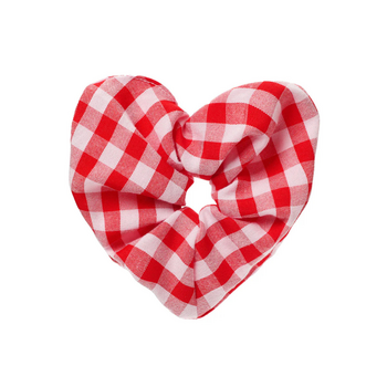 Rockahula Kids Rockahula: Gingham Love Heart Scrunchie
