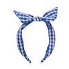 Rockahula Kids (Faire) Rockahula: School Gingham Tie Headband - Blue