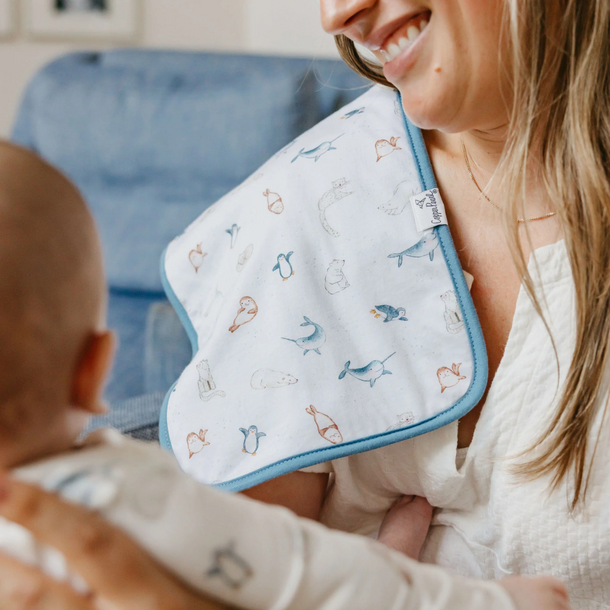 Copper Pearl Copper Pearl: Burp Cloth 3pk - Arctic Wonder