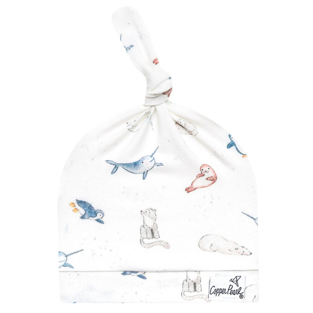 Copper Pearl Copper Pearl: Top Knot Hat - Arctic Wonder (NB-4M)