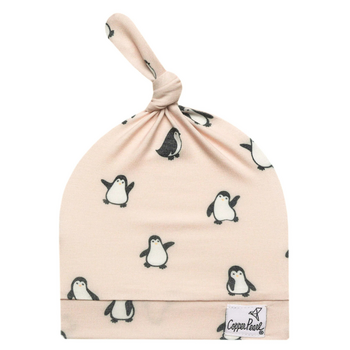 Copper Pearl Copper Pearl: Top Knot Hat - Penguins (NB-4M)