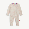 Magnificient Baby Magnetic Me: Footie - Tiny Tides Pink (Organic Cotton)