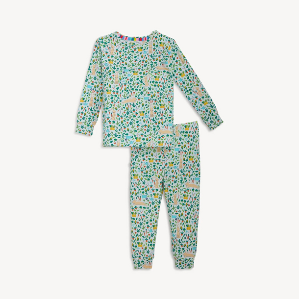 Magnificient Baby Magnetic Me: Magnetic PJ Set Toddler - Bunny Garden