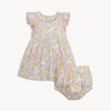 Magnificient Baby Magnetic Me: Dress w/Diaper Cover- Bunny Blossom