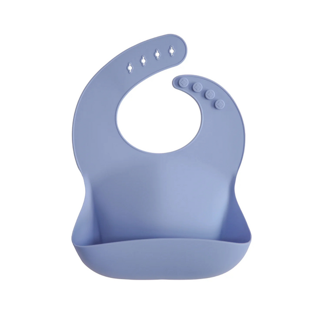 Mushie Mushie: Silicone Bib - Solid