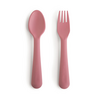 Mushie Mushie: Fork & Spoon Set-