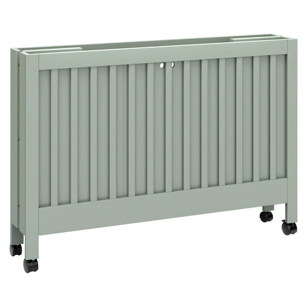 Million Dollar Baby MDB: Maki Full Size Folding Crib - Light Sage