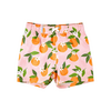 Rufflebutts Ruggedbutts: Swim Trunks - Orange you the Sweetest