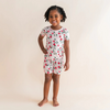 Kyte Clothing Kyte: Short Sleeve Toddler PJ - Strawberry Fields
