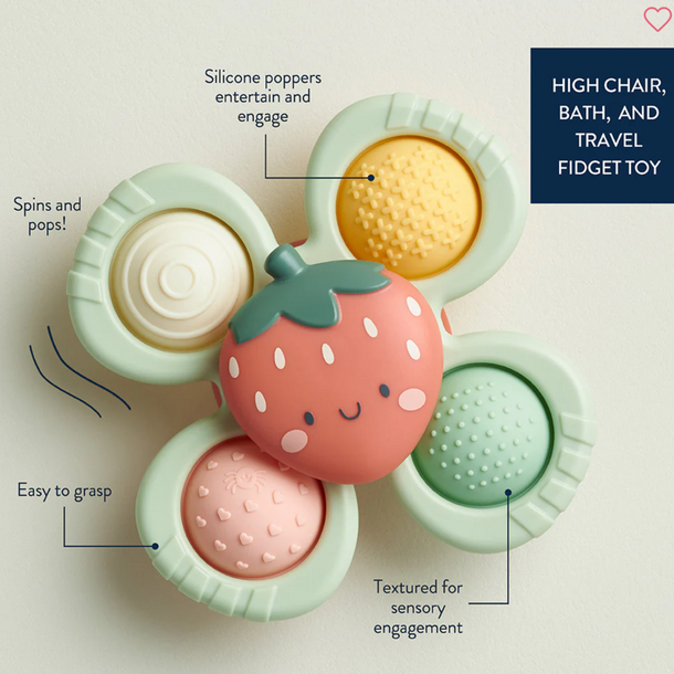 Itzy Ritzy Itzy Ritzy: Strawberry Spinner