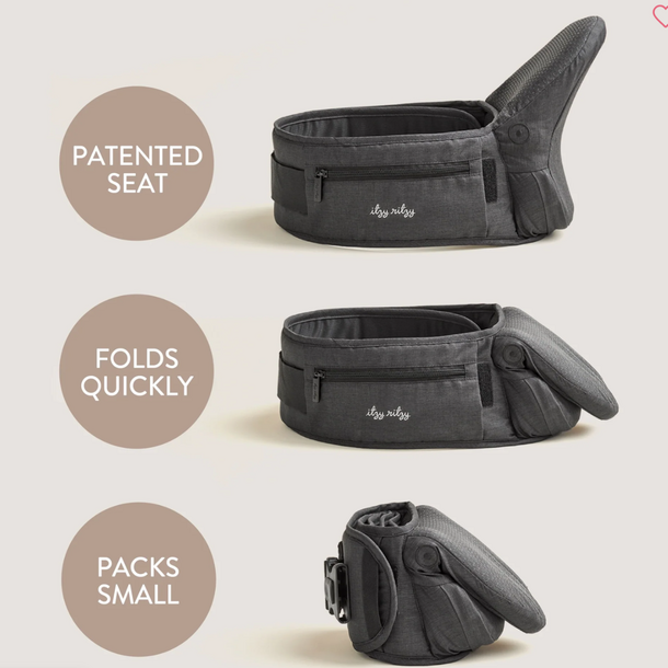Itzy Ritzy Itzy Ritzy: Hip Seat Carrier -