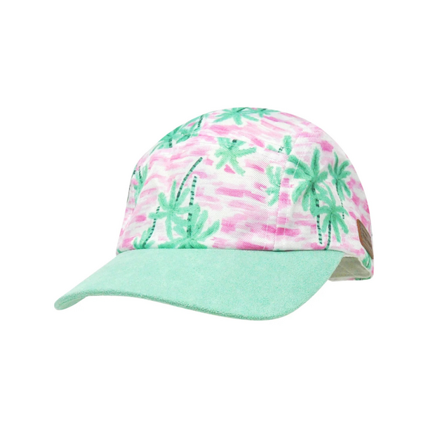 Flap Happy Flap Happy: Cap - Palms Pink