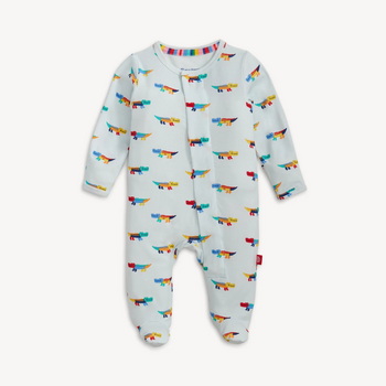 Magnificient Baby Magnetic Me: Footie - Crocodile Colorpop