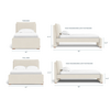 Monte Monte: Pillowback Bed - Twin