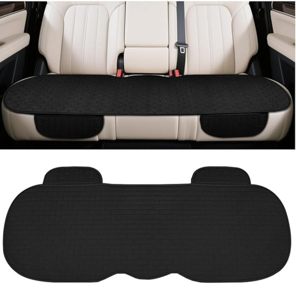 Anti-Slip XL Vehicle Seat Protector (great for 3-across) Universal Fit (Black) -