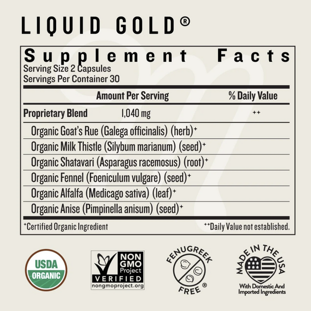Legendairy Milk Legendairy Milk: Liquid Gold (180ct)