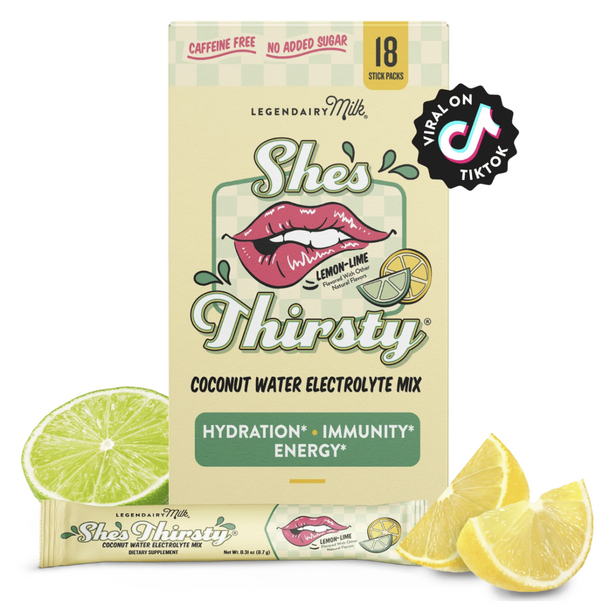 Legendairy Milk Legendairy Milk: Coconut Water Electrolyte Mix - Lemon-Lime