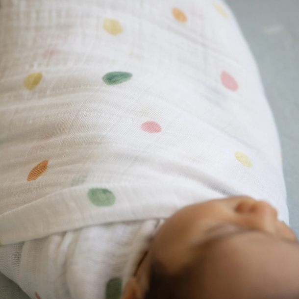 Little Unicorn Little Unicorn: Cotton Muslin Swaddle Set - Party Animals
