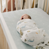 Little Unicorn Little Unicorn: Cotton Muslin Swaddle Set - Party Animals