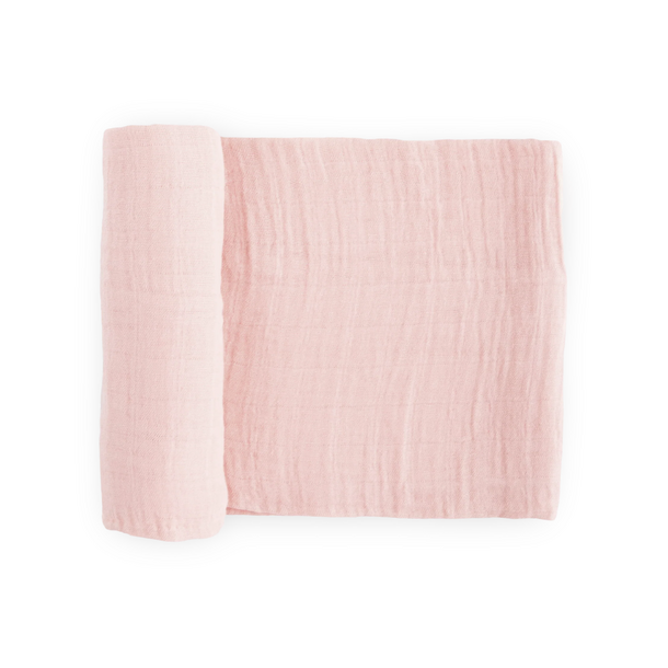 Little Unicorn Little Unicorn: Cotton Muslin Swaddle - Light Pink