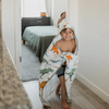 Little Unicorn Little Unicorn: Big Kid Towel - Dino Names